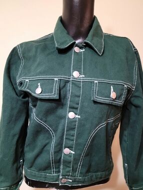 UNIF Green Woody Jacket Small